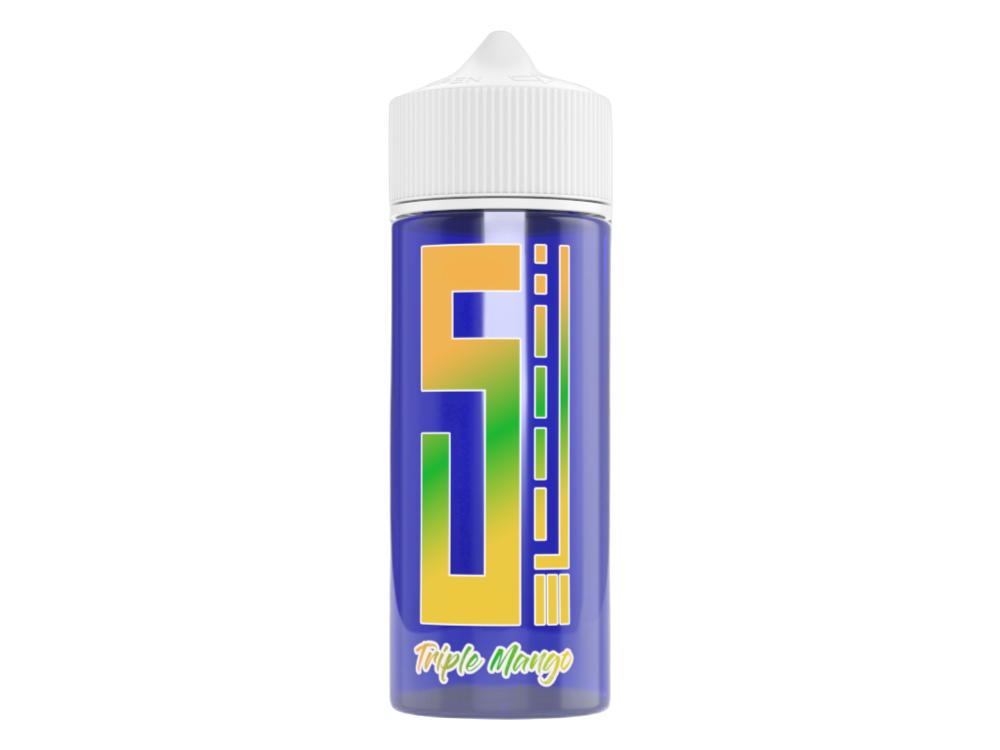 5EL - Blue Overdosed Longfills 10 ml - Triple Mango, ideal für Dampfer, die intensives Mango-Aroma bevorzugen.