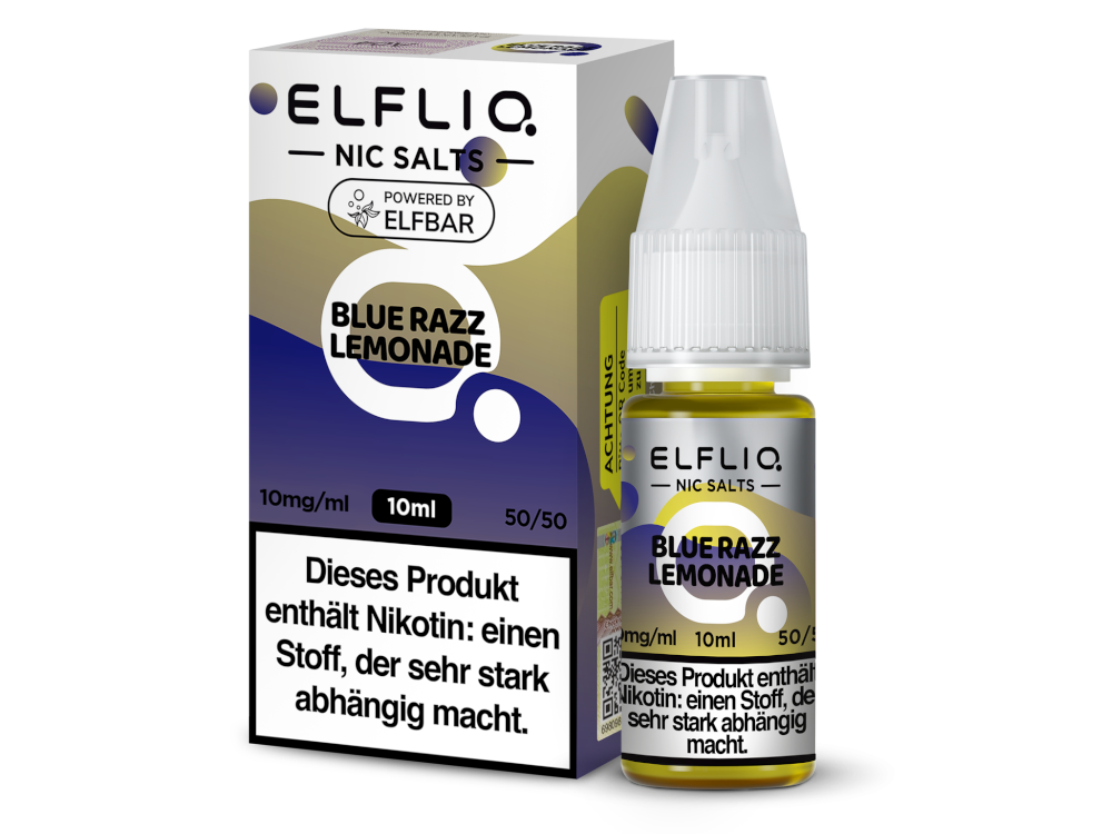 ELFLIQ - Blue Razz Lemonade - Nikotinsalz Liquid 20mg