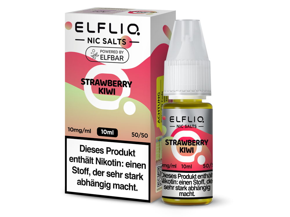 ELFLIQ Strawberry Kiwi – Nikotinsalz Liquid 20 mg