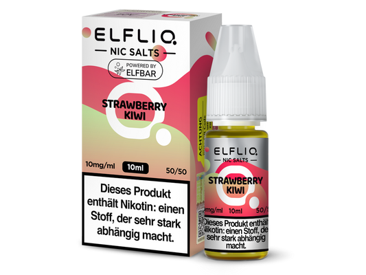 ELFLIQ Strawberry Kiwi – Nikotinsalz Liquid 20 mg