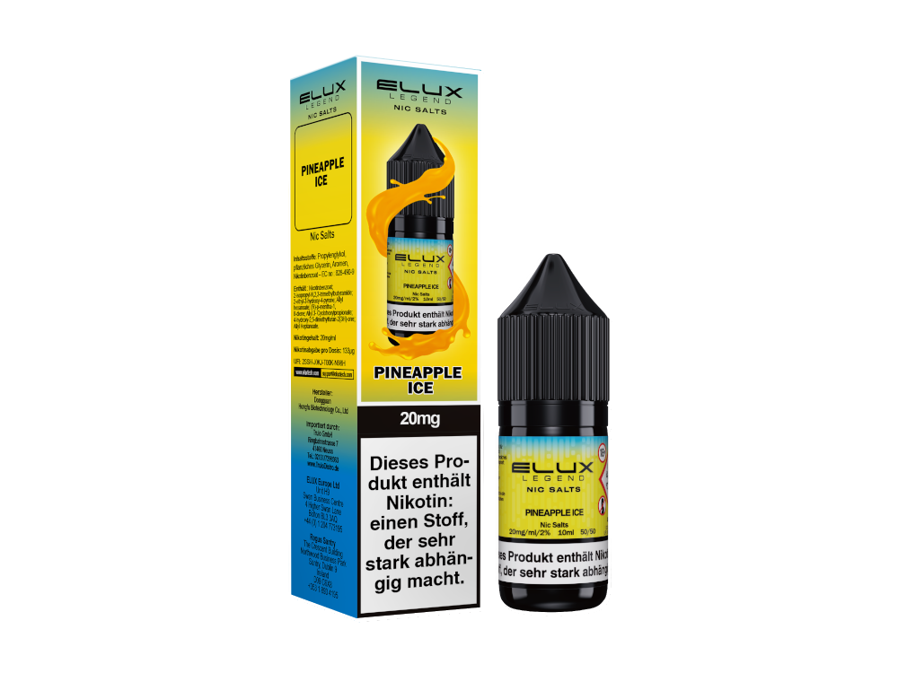 Elux - Nikotinsalz Liquid - Pineapple Ice