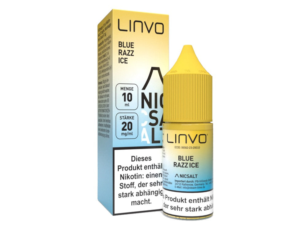 Linvo - Blue Razz Ice - Nikotinsalz Liquid 20 mg/ml