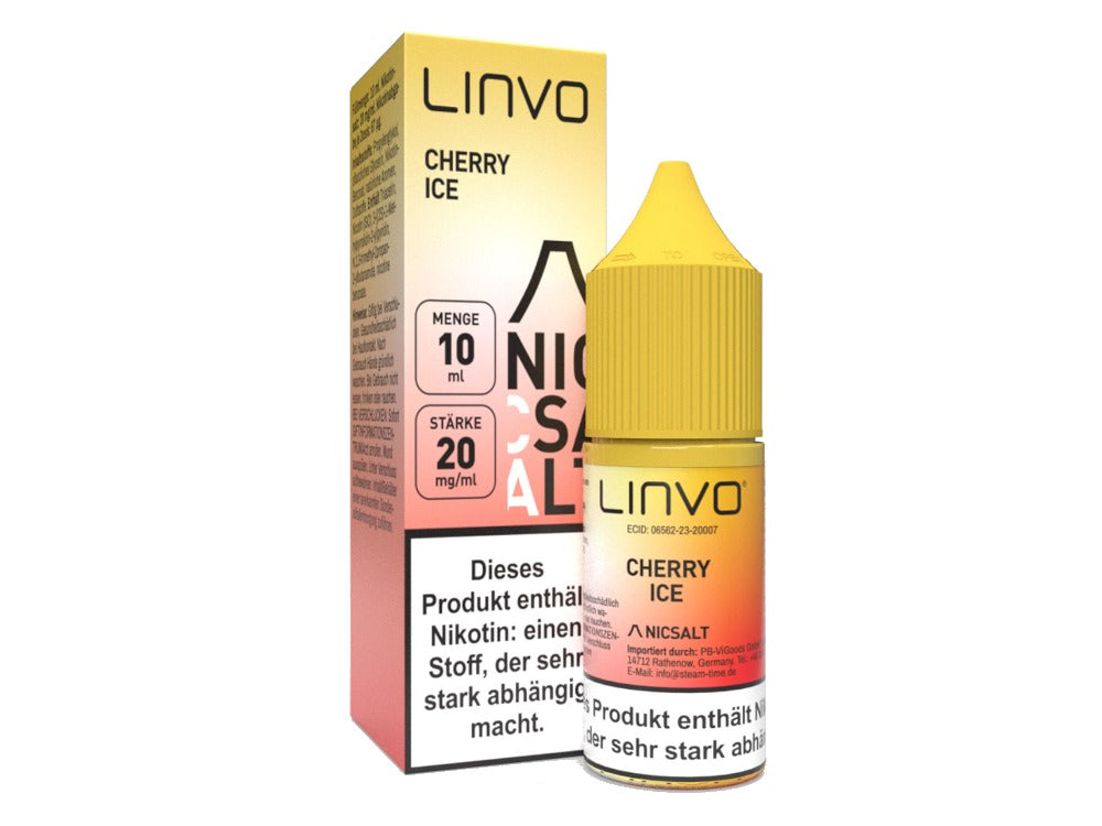 Linvo - Cherry Ice - Nikotinsalz Liquid 20 mg/ml