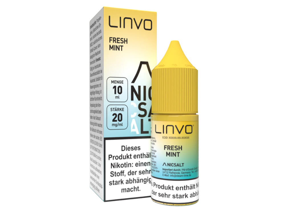 Linvo - Nikotinsalz Liquid - Fresh Mint