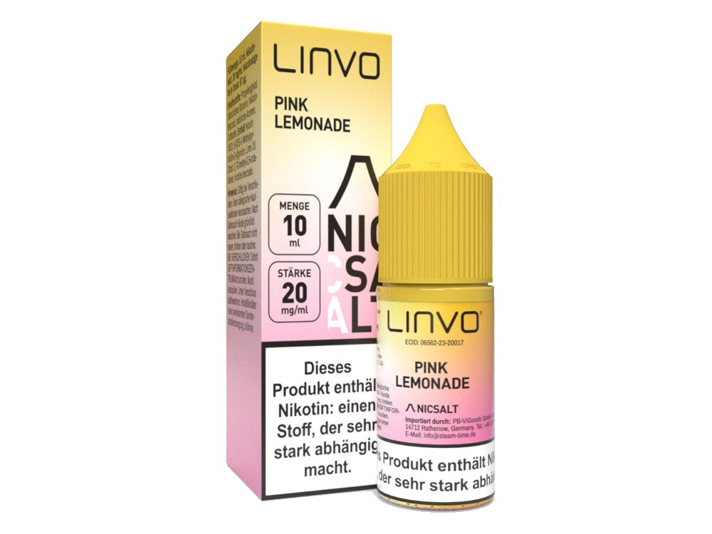 Linvo - Pink Lemonade - Nikotinsalz Liquid 20 mg/ml