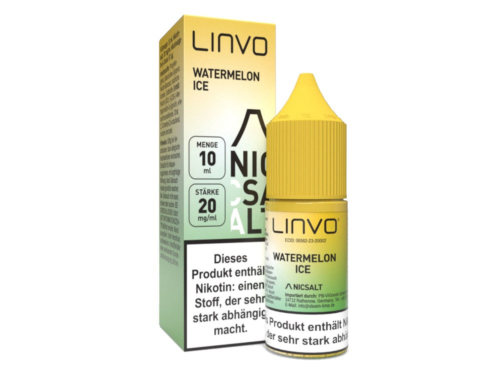 Linvo - Watermelon Ice - Nikotinsalz Liquid 20 mg/ml