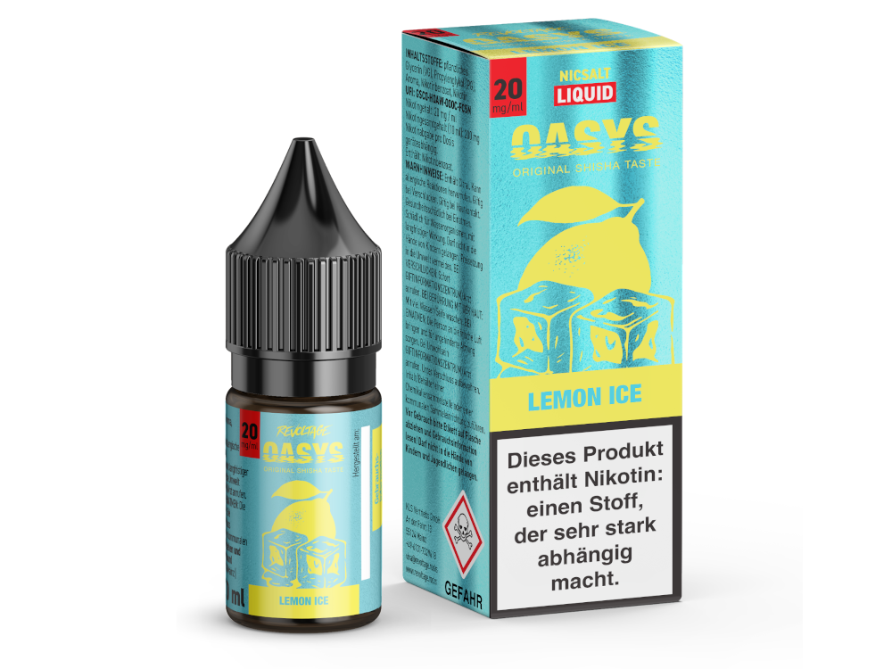 Revoltage - OASYS - Hybrid Nikotinsalz Liquid - Lemon Ice