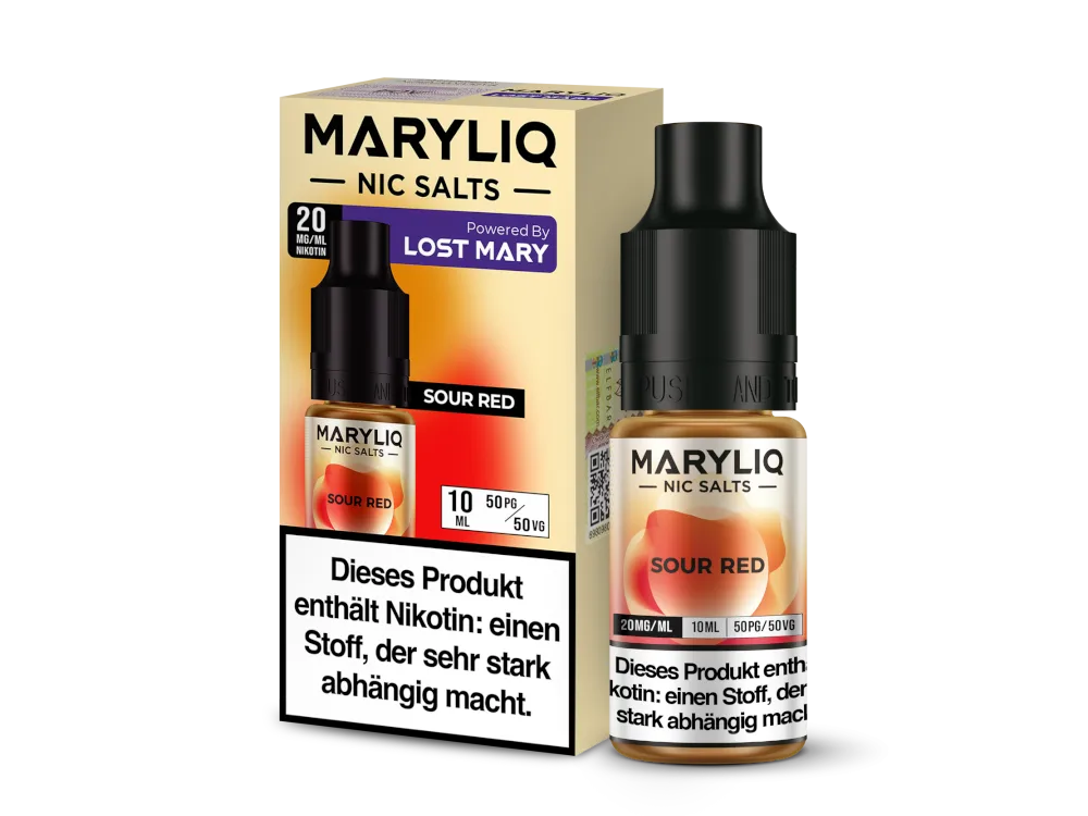 MARYLIQ - Nikotinsalz Liquid - Sour Red