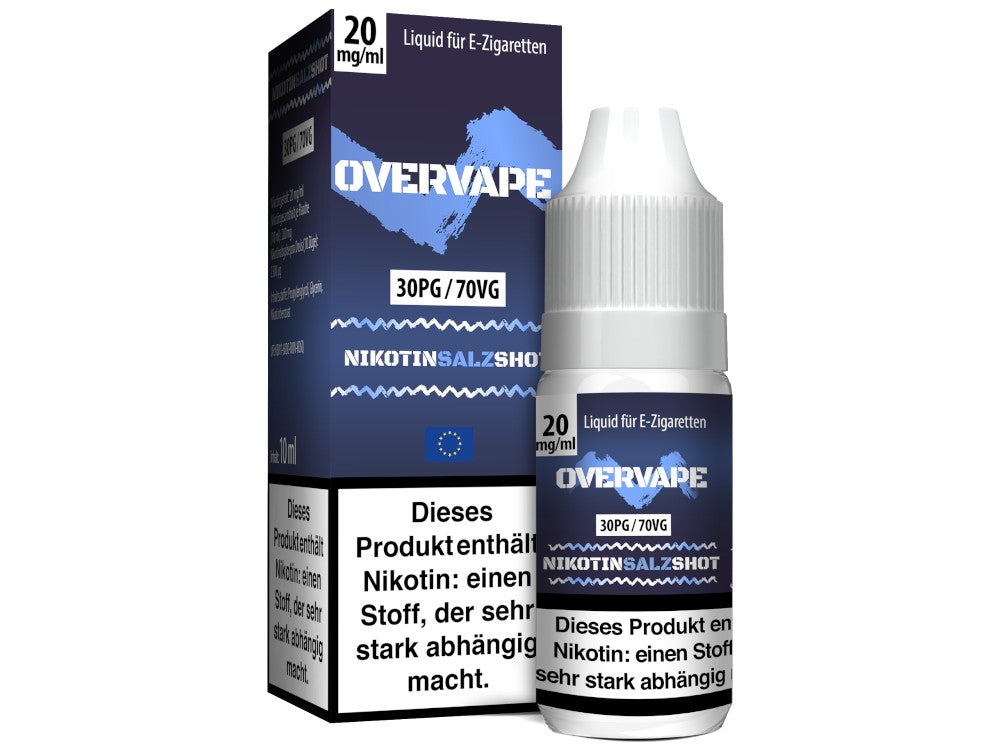 Overvape - Nikotinsalz Shot - 50PG/50VG