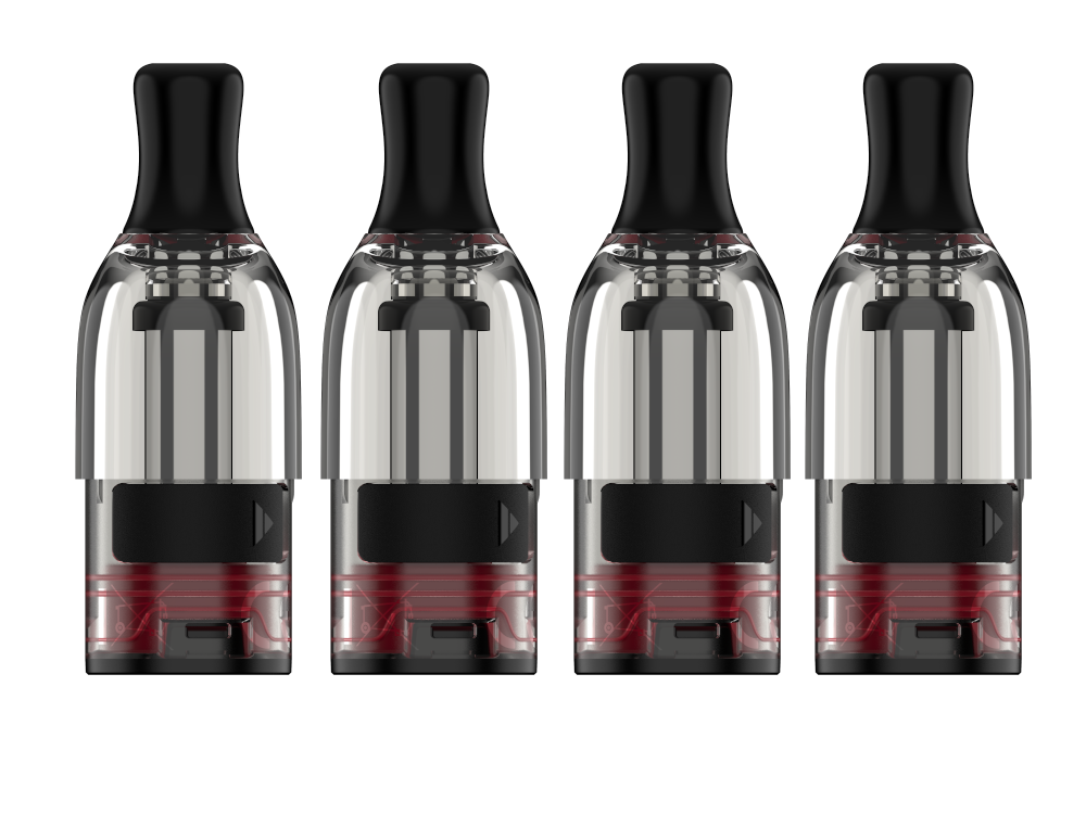 Vaporesso ECO One Mesh Pods - 2ml, 0,8Ohm & 1,2Ohm Coils, 4 Stück, Side-Filling