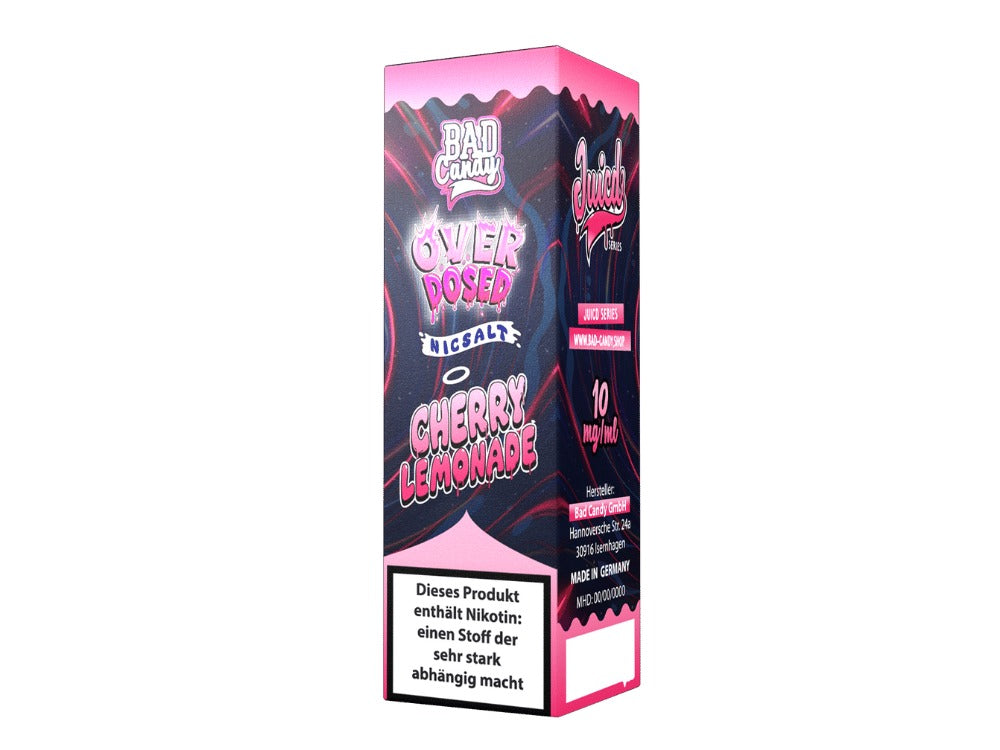 Bad Candy Juicd Cherry Lemonade Nikotinsalz Liquid - 10ml - Kirsche und Limette