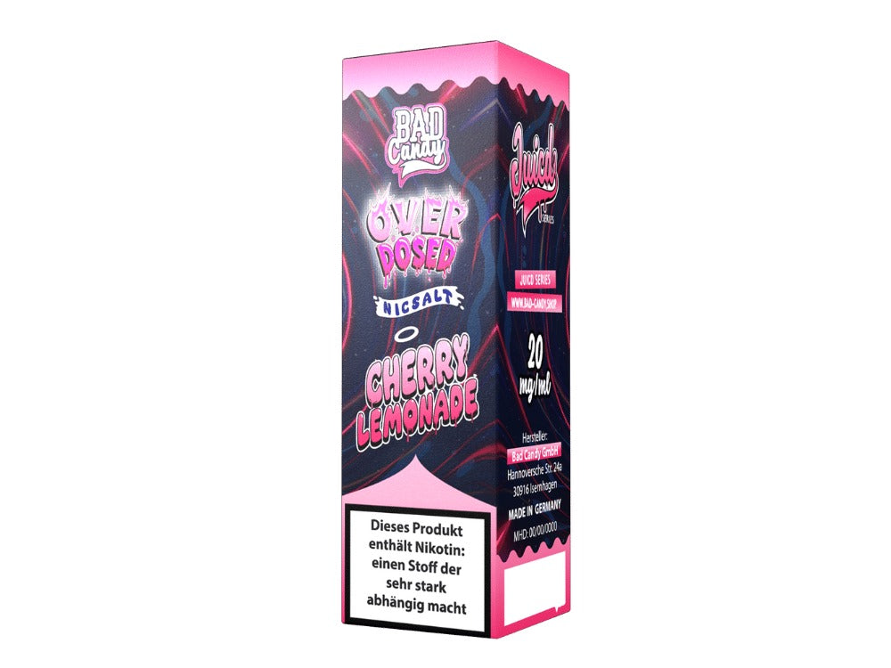 Bad Candy Juicd Cherry Lemonade Nikotinsalz Liquid - 10ml - Kirsche und Limette