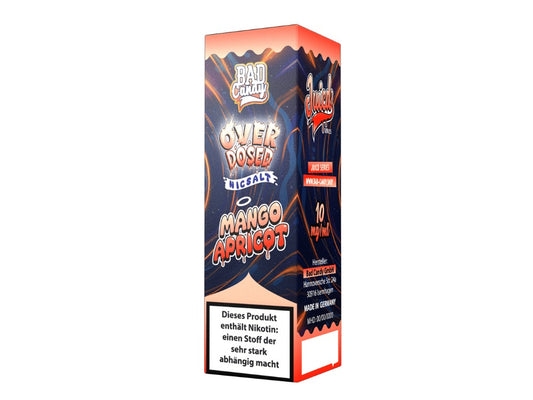 Bad Candy Liquids Juicd Nikotinsalz Liquid Mango Apricot - 10ml Liquid, 10mg/ml & 20mg/ml