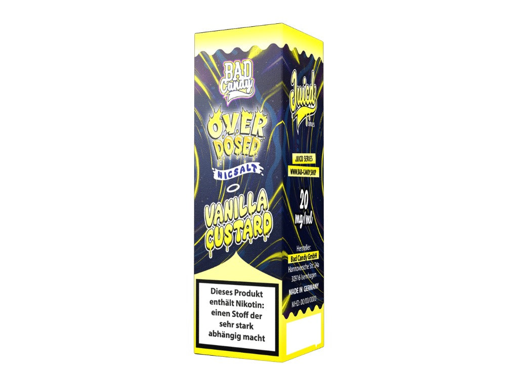 Bad Candy Liquids Juicd Nikotinsalz Liquid - Vanilla Custard 10ml 10mg/20mg/ml