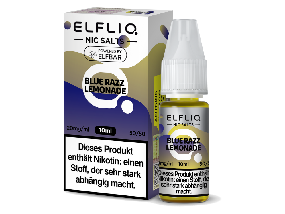 ELFLIQ - Blue Razz Lemonade - Nikotinsalz Liquid 20mg