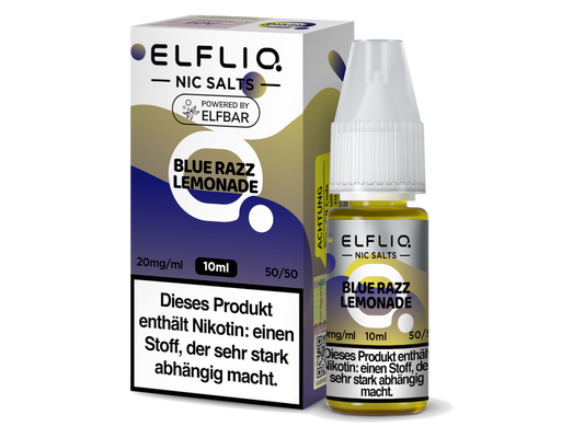 ELFLIQ - Blue Razz Lemonade - Nikotinsalz Liquid 20mg
