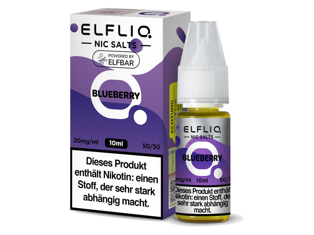 ELFLIQ - Blueberry - Nikotinsalz Liquid 10mg