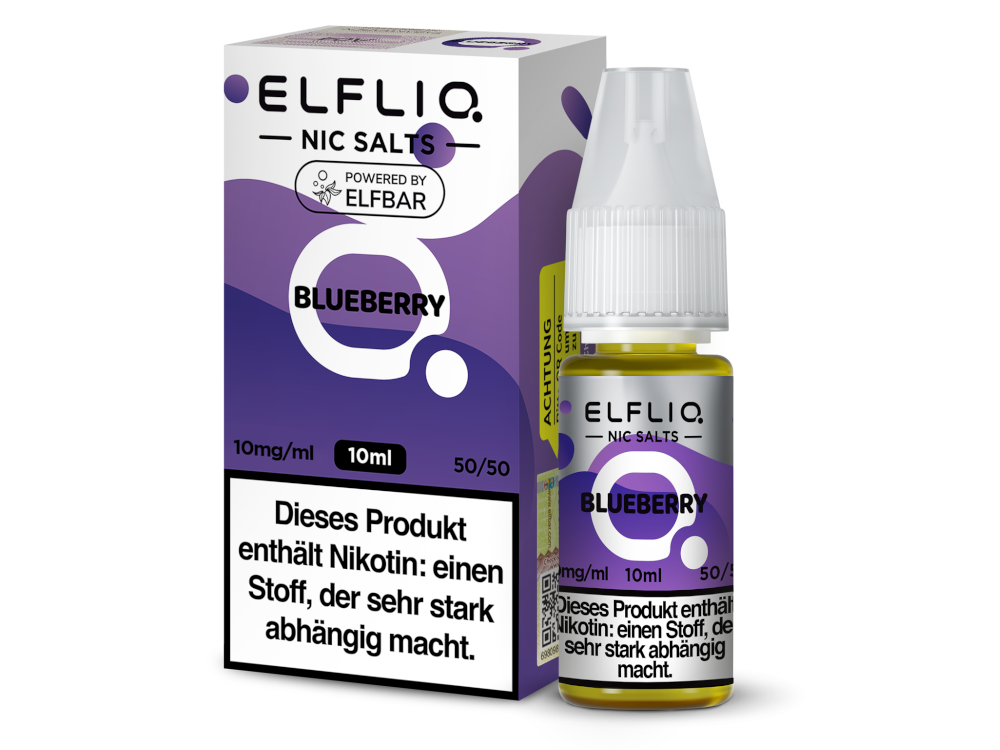 ELFLIQ - Blueberry - Nikotinsalz Liquid 10mg