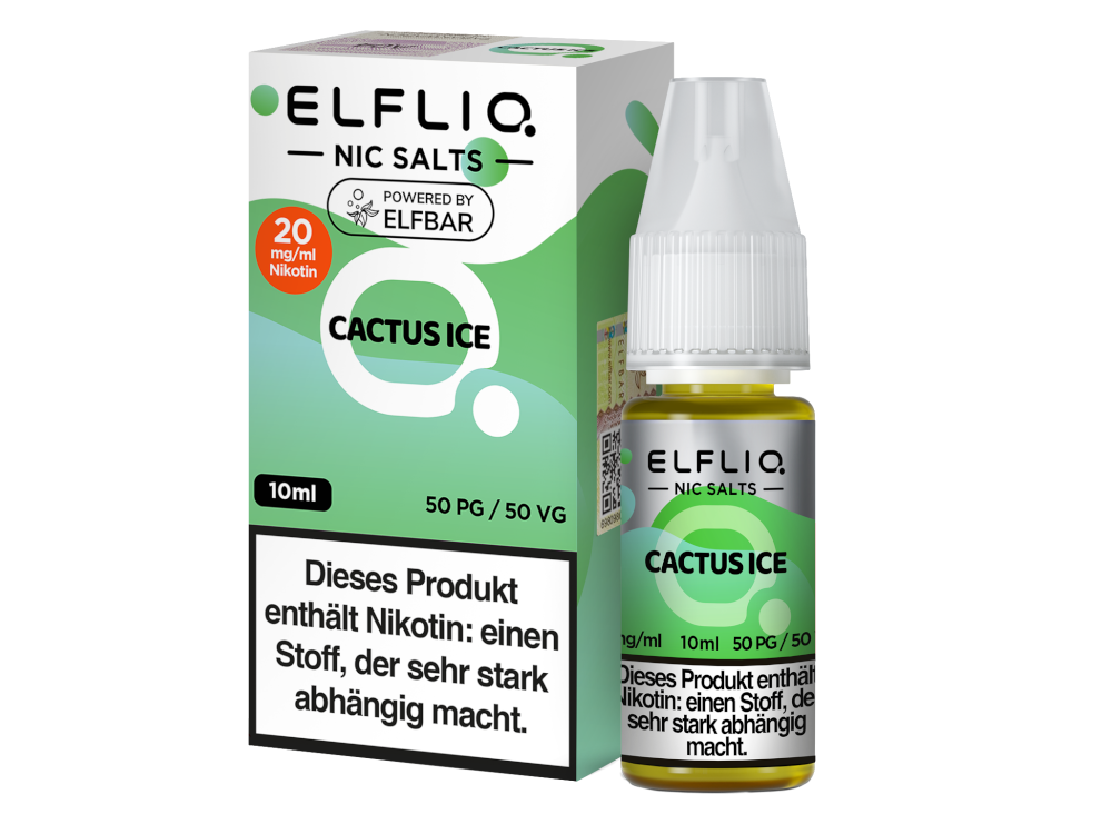 ELFLIQ Cactus Ice Nikotinsalz Liquid in der 10-ml-Flasche günstig Dreieich