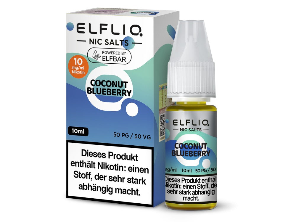 ELFLIQ - Coconut Blueberry - Nikotinsalz Liquid 10mg - 20mg