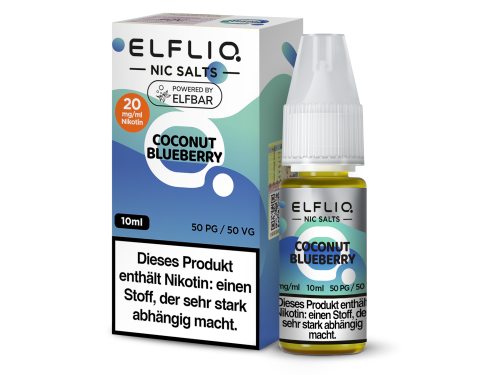 ELFLIQ - Coconut Blueberry - Nikotinsalz Liquid 10mg - 20mg