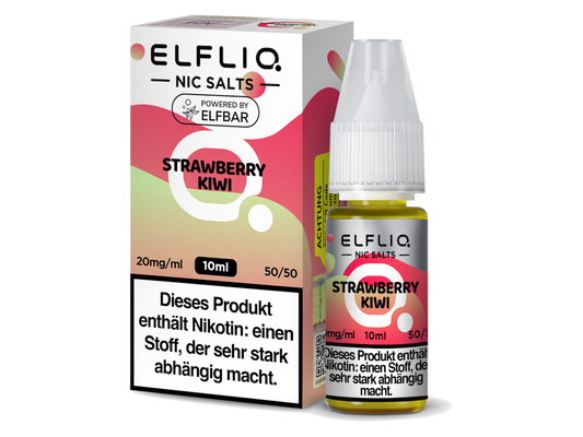ELFLIQ Strawberry Kiwi – Nikotinsalz Liquid 20 mg
