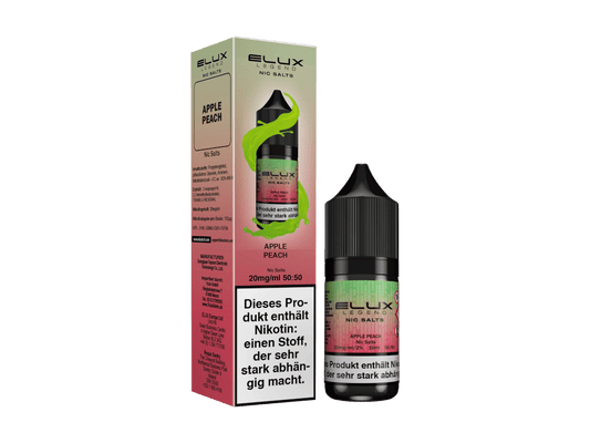 Elux - Nikotinsalz Liquid  - Apple Peach