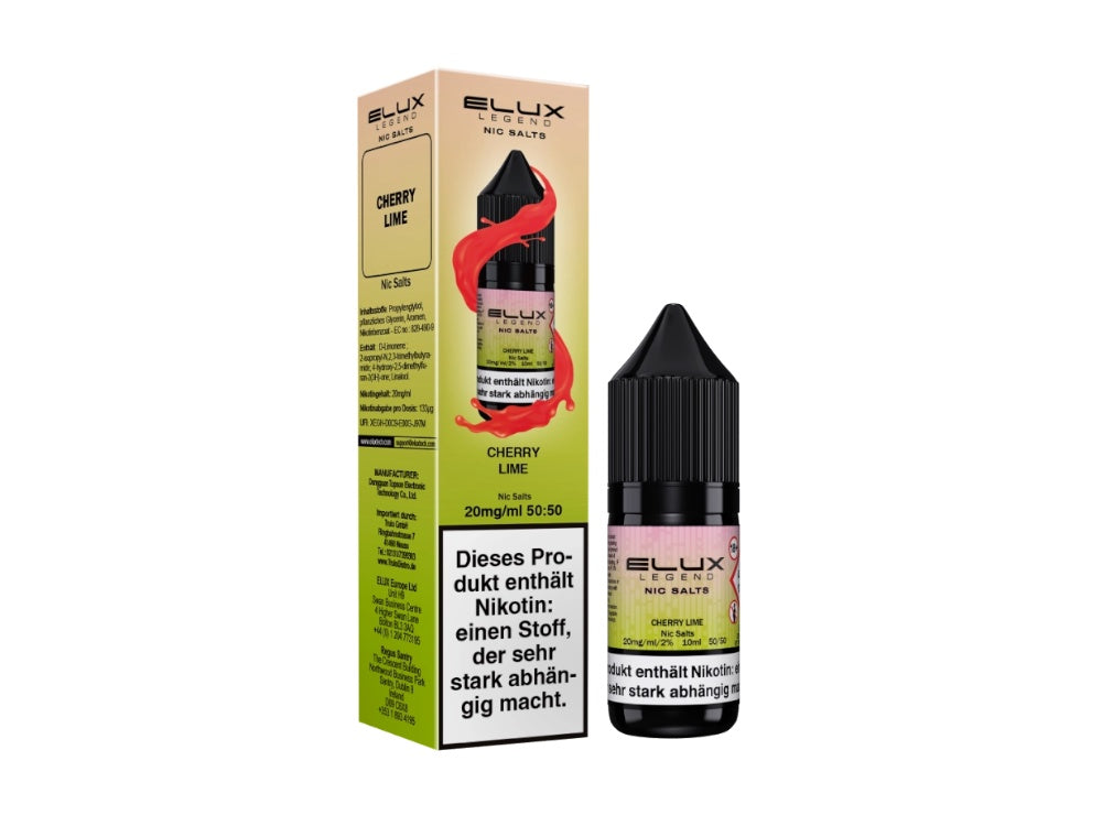 Elux - Nikotinsalz Liquid  - Cherry Lime
