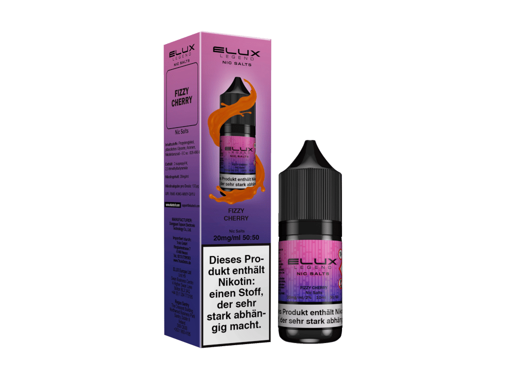 Elux - Nikotinsalz Liquid  - Fizzy Cherry