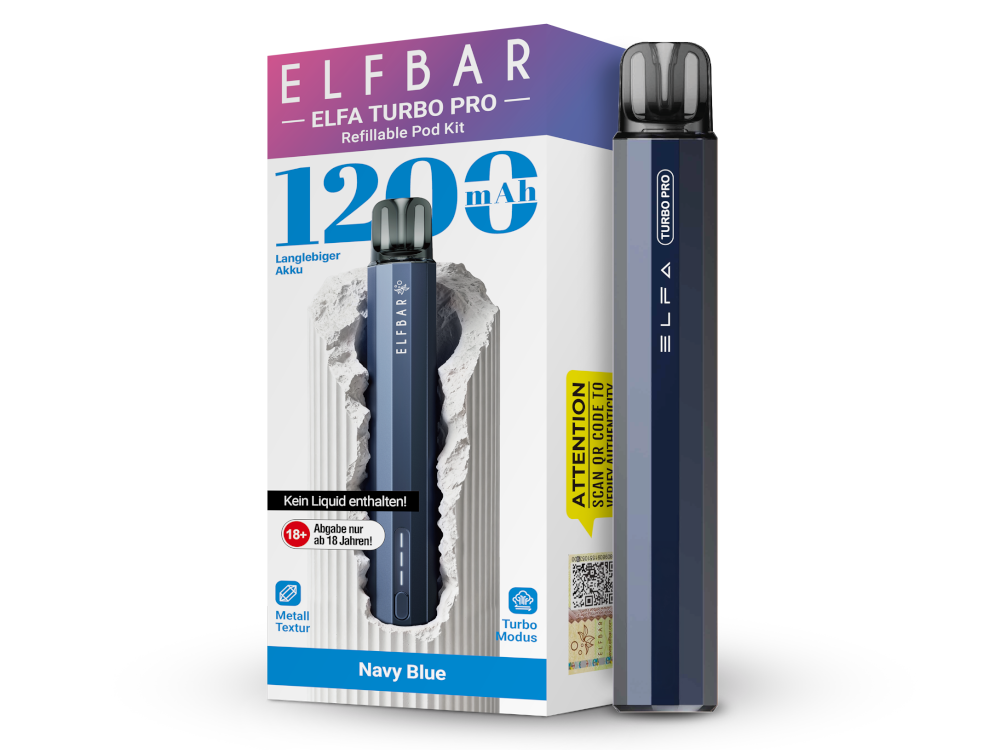Elfbar Elfa Turbo Pro E-Zigaretten Set günstig bei liquidsandmore Dreieich kaufen