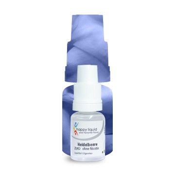 Happy Liquid Portfolio mit verschiedenen E-Liquid Geschmacksrichtungen.