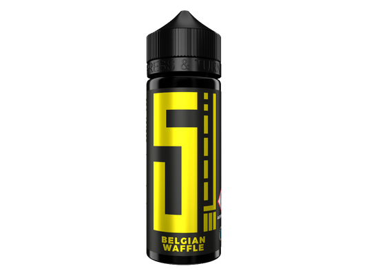 5EL Longfill Aroma Belgian Waffle in 10 ml Flasche für E-Zigaretten, authentischer Geschmack von belgischen Waffeln, ideal für aromatisiertes Dampfen.