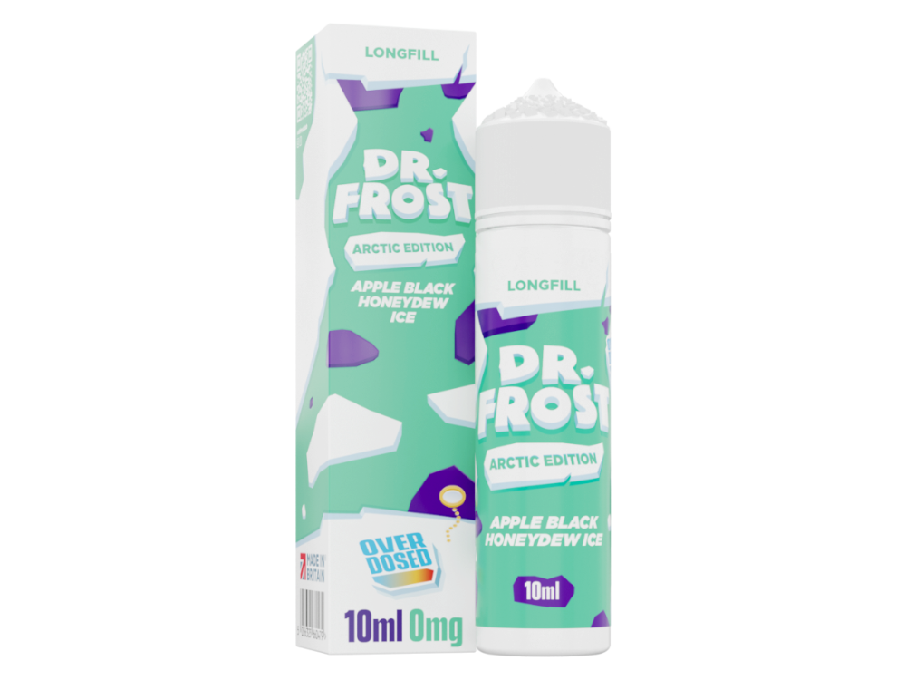 Dr. Frost - Arctic Edition - Aroma 10 ml - Apple Black Honeydew Ice, ein kühlendes Fruchtaroma mit Apfel, schwarzer Johannisbeere und Honigmelone.