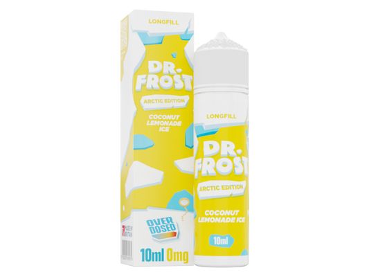 Dr. Frost Arctic Edition Aroma - Kokosnuss Limonade Ice, 10 ml Flasche mit hochkonzentriertem Aroma für dampfen.