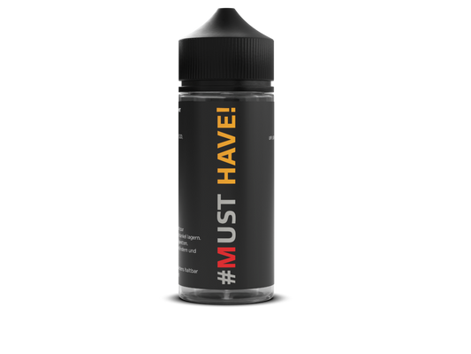 Must Have - Longfills 10 ml - M, E-Zigaretten Aroma mit Cappuccino und Karamel Geschmack in 120 ml Flasche