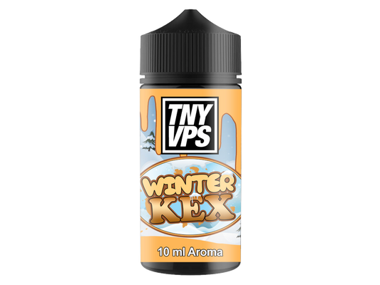 TNYVPS Longfills 10 ml - Winter Kex: Aromatisiertes E-Zigaretten Aroma mit Geschmäckern von Keksen, Erdnüssen, Zimt, Vanillemilch und Karamell.
