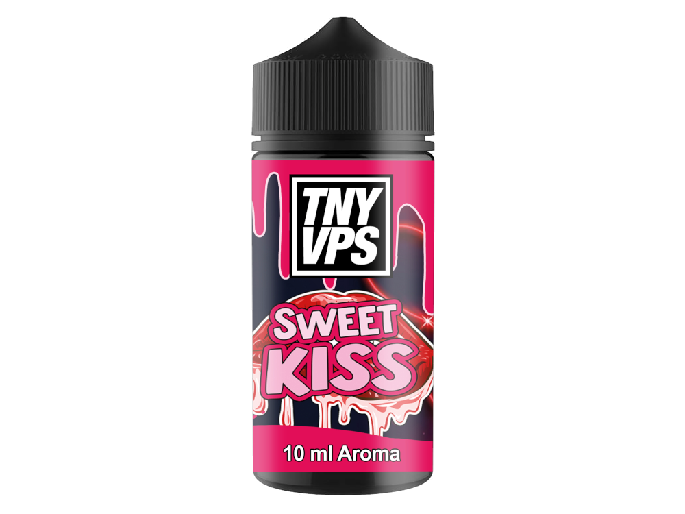TNYVPS Longfills 10 ml Sweet Kiss - Hochdosiertes Aroma mit Banane, Erdbeere und Mango für E-Zigaretten, ideal für ein fruchtiges Dampferlebnis.