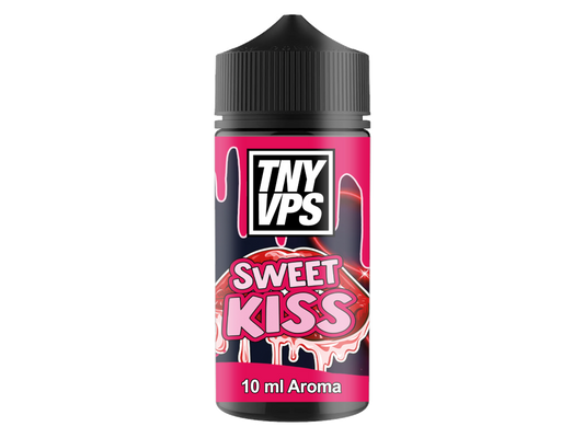 TNYVPS Longfills 10 ml Sweet Kiss - Hochdosiertes Aroma mit Banane, Erdbeere und Mango für E-Zigaretten, ideal für ein fruchtiges Dampferlebnis.
