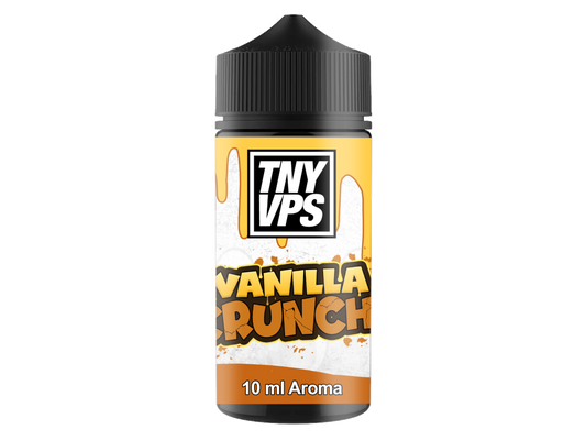 TNYVPS Longfills 10 ml - Vanilla Crunch Aroma in 100 ml Flasche mit Butterscotch, Erdnussbutter, Pekannuss, Vanille und Creme, ideal für E-Zigaretten.