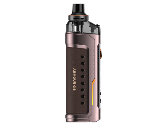 Vaporesso E-Zigaretten Set ARMOUR GS, mit 80 Watt und 5Ml G Pod DTL, zeigt den Akkuträger in elegantem Design.