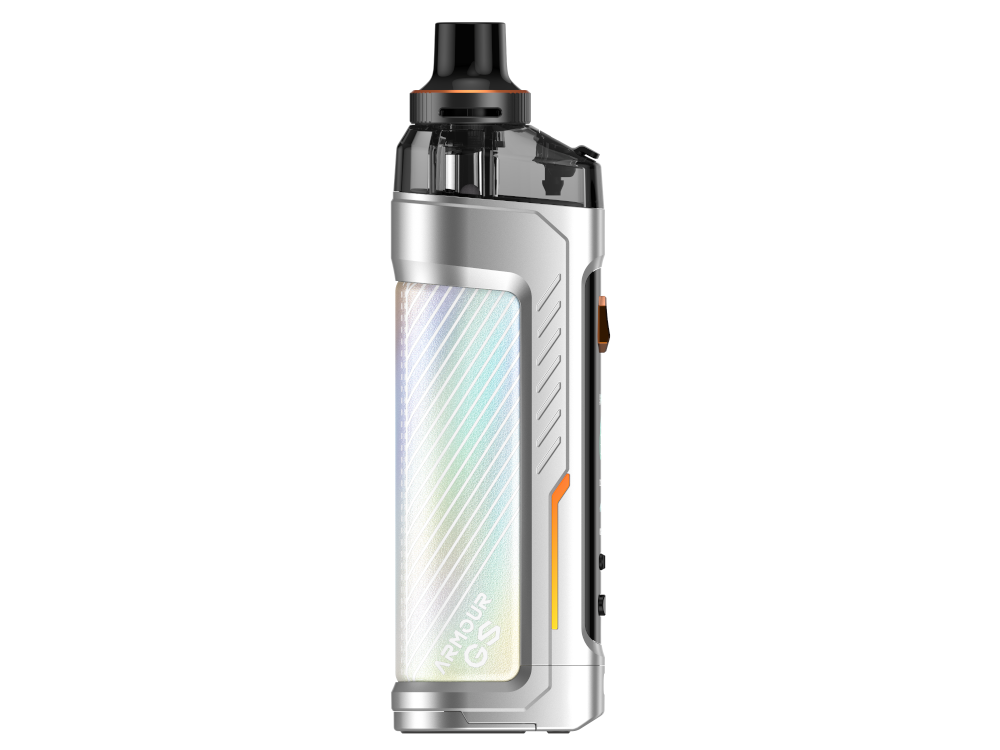 Vaporesso E-Zigaretten Set ARMOUR GS, in Aktion beim Dampfen, unterstreicht die Benutzerfreundlichkeit und Handhabung.
