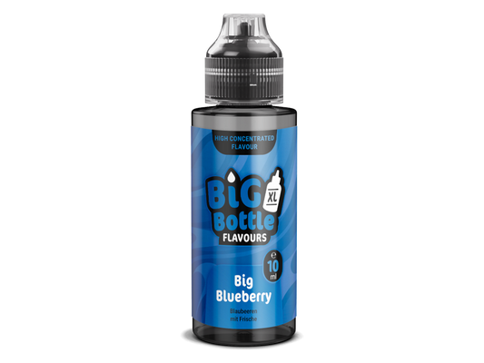 Big Bottle - Longfills 10 ml - Big Blueberry Aroma in einer 120 ml Flasche mit Blaubeergeschmack und kühler Note für Dampfer.
