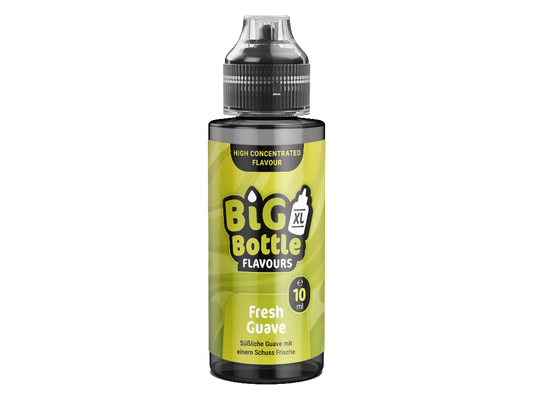 Big Bottle - Longfills 10 ml - Fresh Guave Aroma, perfekt für Dampfer, die den frischen Geschmack von Guave erleben möchten.
