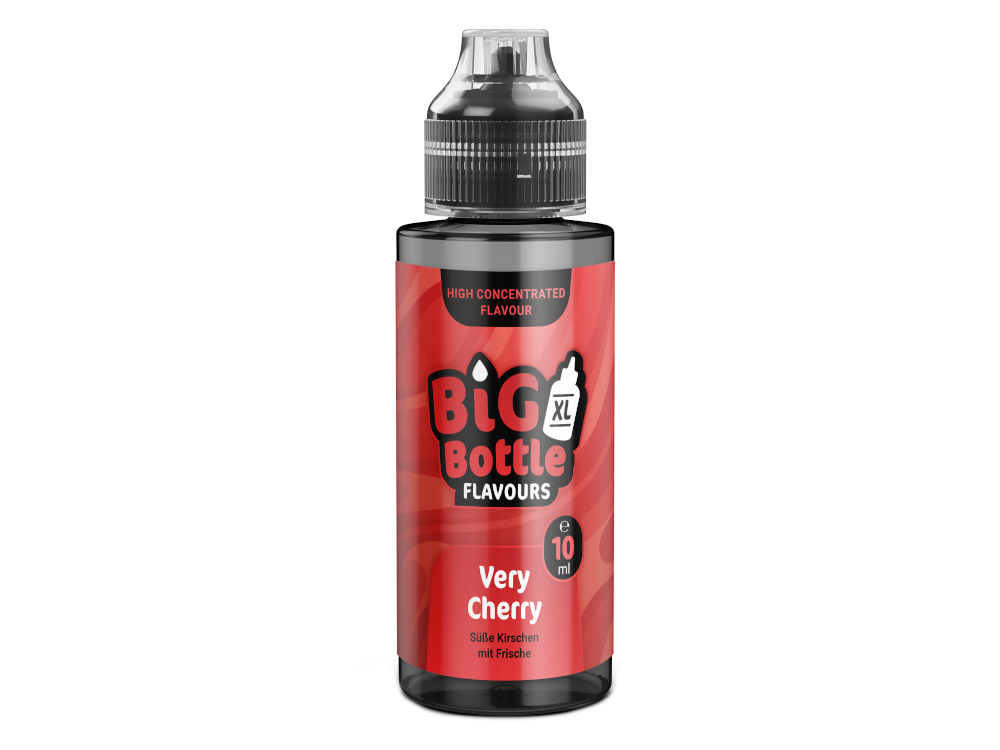Big Bottle Very Cherry Longfills 10 ml – Intensiver Kirschgeschmack mit frischer Kühle in einer 120 ml Flasche