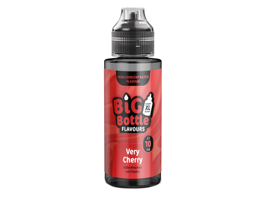 Big Bottle Very Cherry Longfills 10 ml – Intensiver Kirschgeschmack mit frischer Kühle in einer 120 ml Flasche