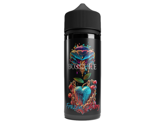 Boss Juice Aroma Frozen Cherry 10 ml - Hochkonzentriertes Longfill-Aroma mit Kirschgeschmack und kühler Note für das Dampfen.