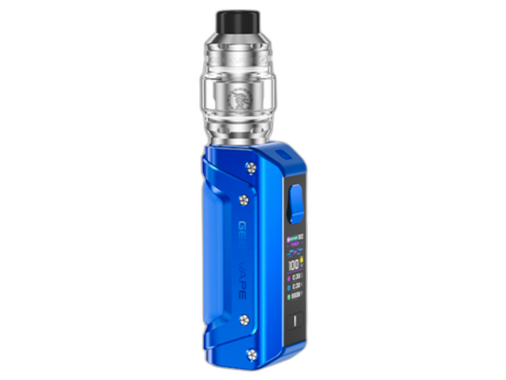 Packungsinhalt des GeekVape - Aegis Solo 3 E-Zigaretten Sets, einschließlich Akkuträger und Clearomizer.