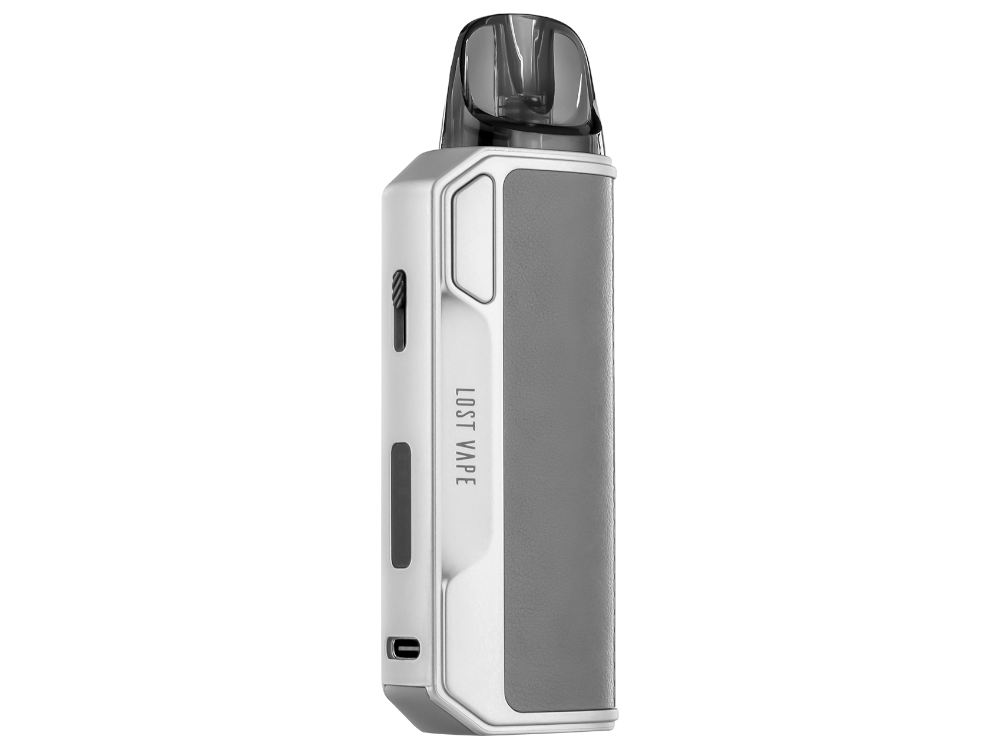 Technische Spezifikationen des Lost Vape Thelema Elite S Pod E-Zigaretten Sets mit Kapazität von 1400mAh.