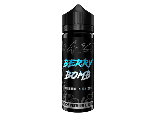MaZa - Longfills 10 ml - Berry Bomb - Aromaflasche mit fruchtigem Geschmack von verschiedenen Beeren und frischer Note, ideal zum Dampfen.