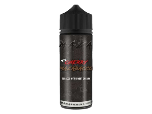 MaZa Longfills 10 ml - Cherry Mazabacco Aroma, das beim Dampfen die Geschmäcker von Tabak und Kirsche freisetzt.